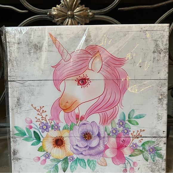 NWT Unicorn Wall Art Picture - Picture 3 of 4